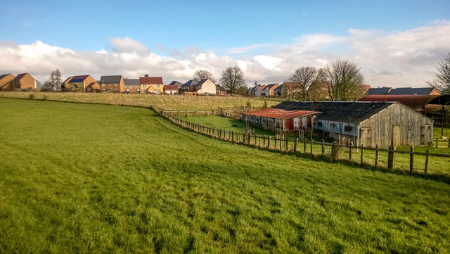 Atkins Hill, Wincanton, on one of Wincanton's attractive residential/green-field boundaries