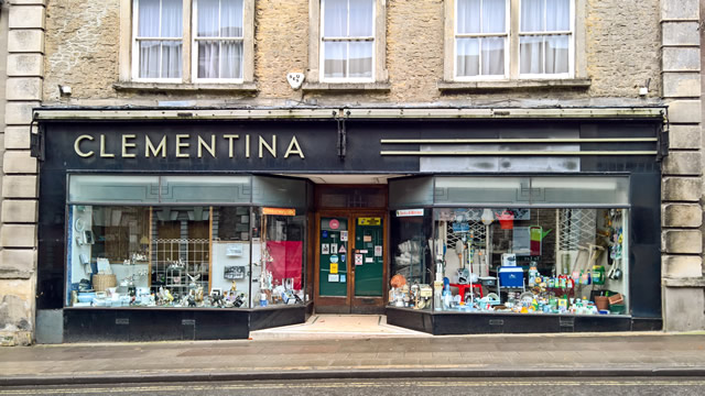 Clementina, the hardware,kitchen and garden shop on Wincanton's High Street