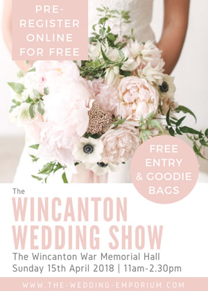 Wincanton Wedding Show 2018 poster