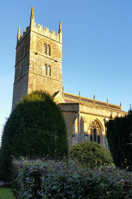 Wincanton Parish Church from the south