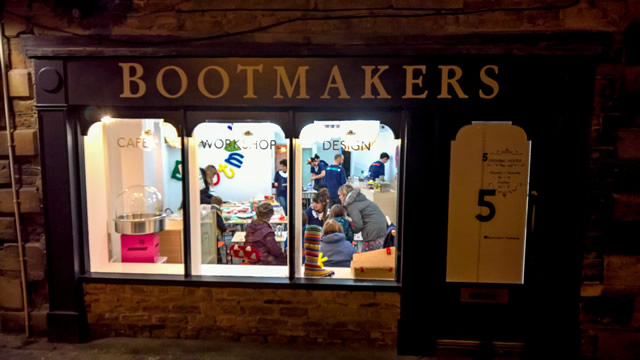 The Bootmakers Workshop during Wincanton Christmas Extravaganza 2017