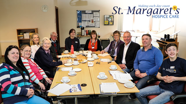 A St. Margaret's Hospice coffee morning in Yeovil