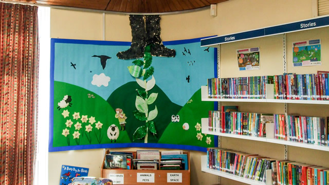 Jack and the Beanstalk at Wincanton Library