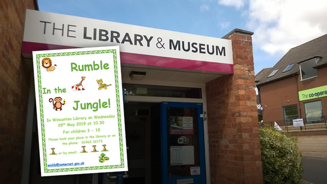 Rumble in the Jungle at Wincanton Library