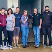 A team from Wincanton Racecourse rolled up their sleeves for the local RDA