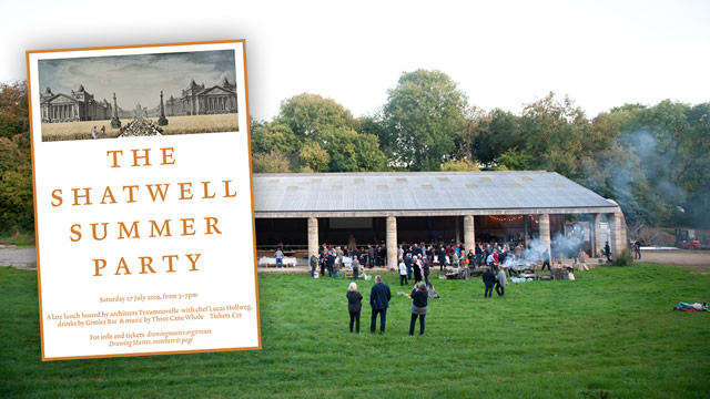 The Shatwell Summer Party venue and poster