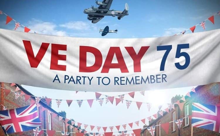 VE Day 75 - "A Party to Remember" banner