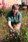 A Growing Space Gardener and Volunteer