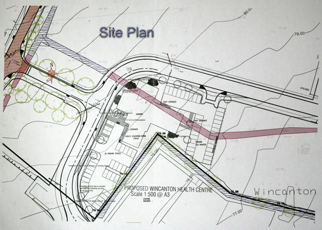 Proposed New Wincanton Health Centre - Site Plan
