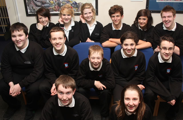 Students on the King Arthur's School Council