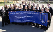 King Arthur's Community School has been graded 'Good' by Ofsted