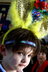 Girl with an Easter Bonnet