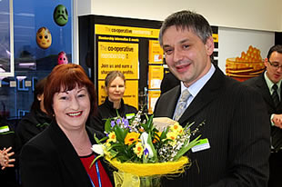 Flowers for Linda Evans, Refit Co-ordinator