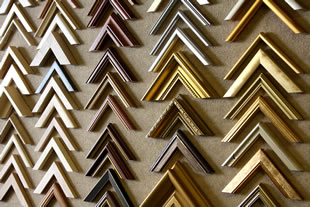 Some of the range of frames on offer