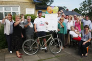 Cycle Marathon Ends in Wincanton