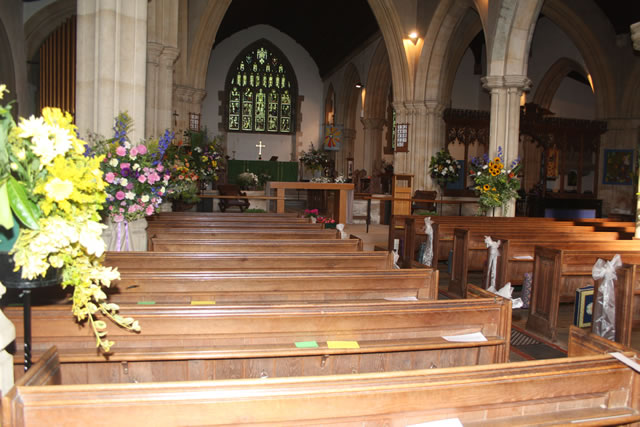 The view up the Nave