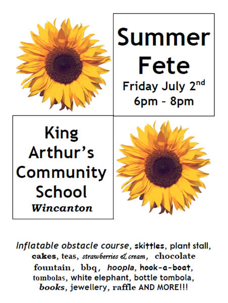 King Arthur's Summer Fete Poster