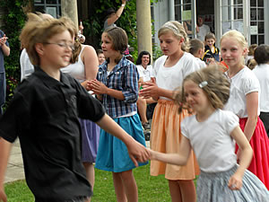 Country dancing