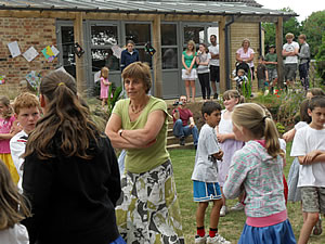 Country dancing