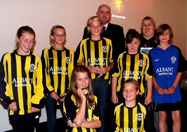 Wincanton Girls Football Win Fair Play Award Wincanton Girls Football Win Fair Play Award