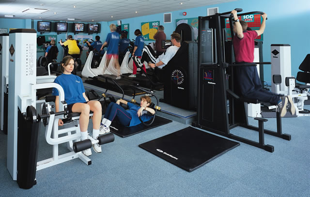 The comprehensive gym at Holbrook House