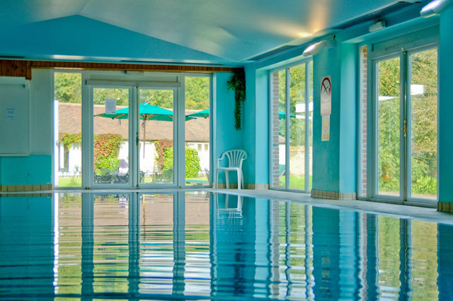 The swimming pool at Holbrook House