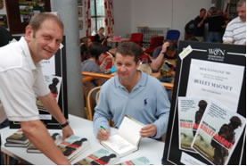 Charity book signing