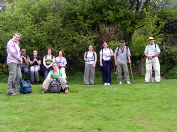 Fund raising volunteers