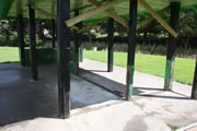 Park Shelter Smashed