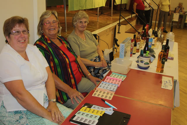 We should not forget the ladies who sold raffle tickets or those busy in the kitchen providing cream teas.