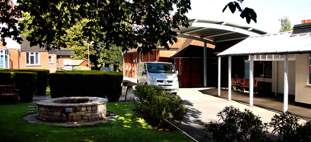 Hospital entrance