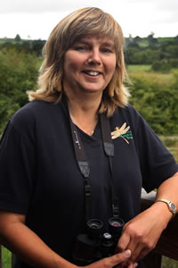 Julia Percy, the centre's Community Conservation Officer
