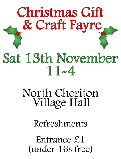 Christmas Gift & Craft Fayre poster