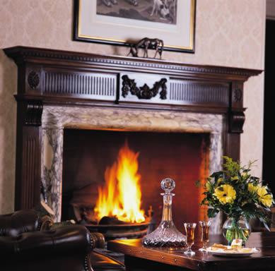 Holbrook House fireplace