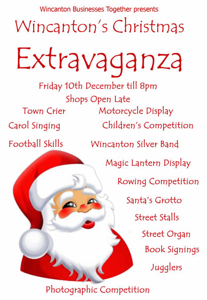 Wincanton Christmas Extravaganza 2010 poster