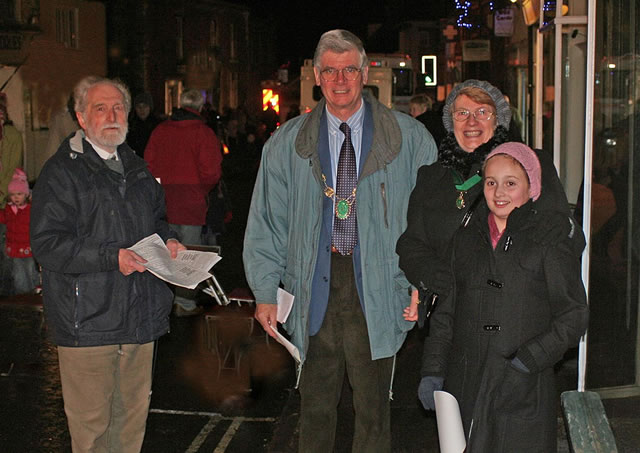 Councillor Colin Winder out with the Mayor to promote the People's Plan