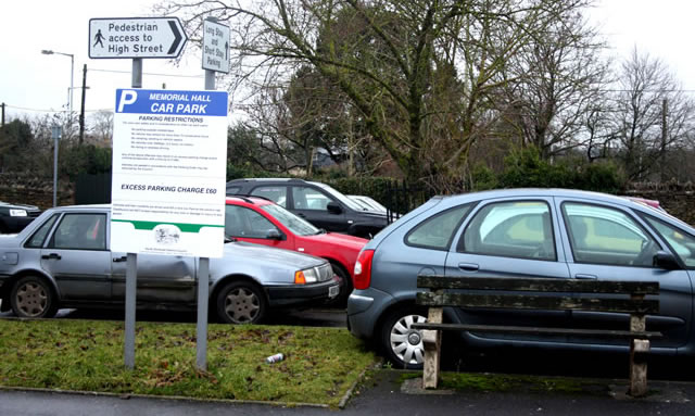 The Memorial Hall car park