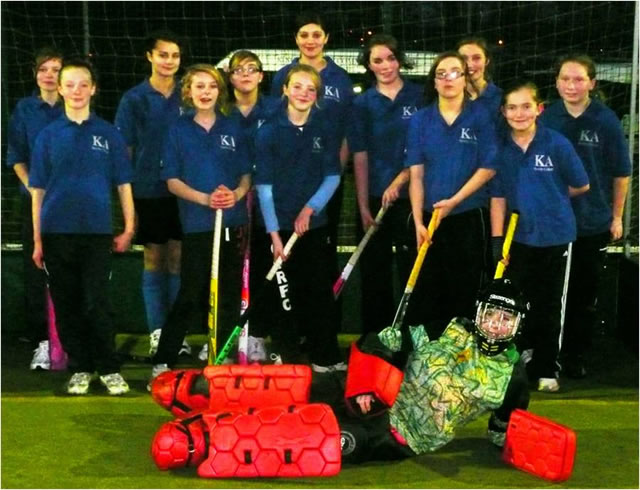 Year 8 Hockey team