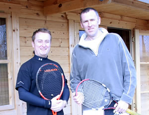 Jon Rolnik (left) with Rik Elvidge (right)