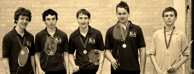 KA's Badminton Boys Team