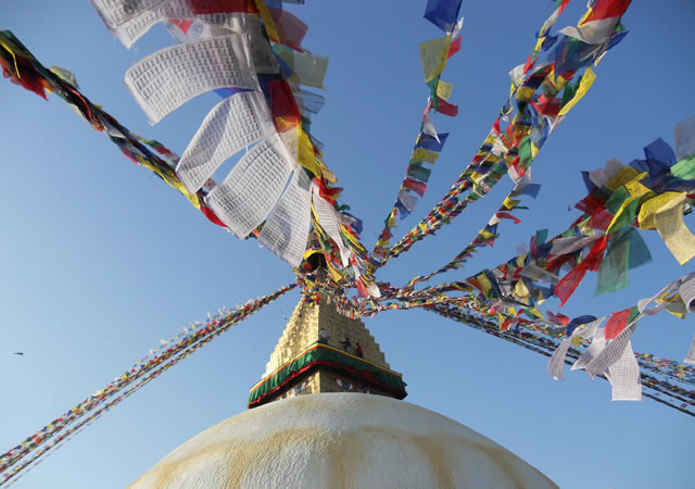 "Prayer Flags" by Lydia Ferrari