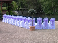 Chair covers and sashes