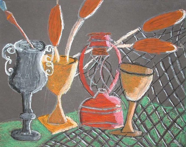 Still life, by Evelyn Adams