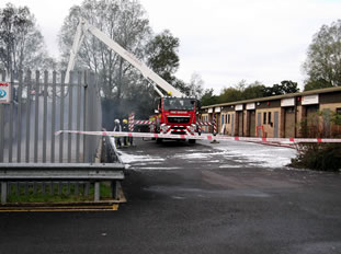 A Fire Engine in action