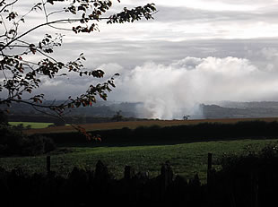 The view from Elliscombe Farm, Holton