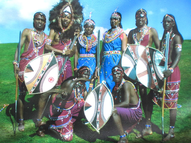 The Osiligi Maasai Warrior Troupe