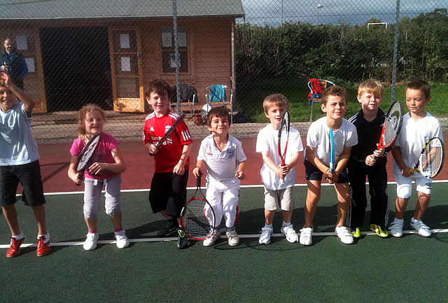 Mini Tennis competitors