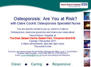 Osteoporosis: Are you at risk?