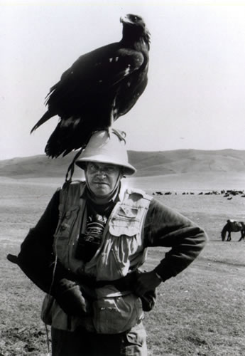 Colonel John Blashford-Snell in Mongolia