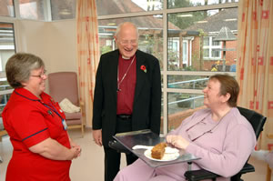 The Bishop visiting a patient